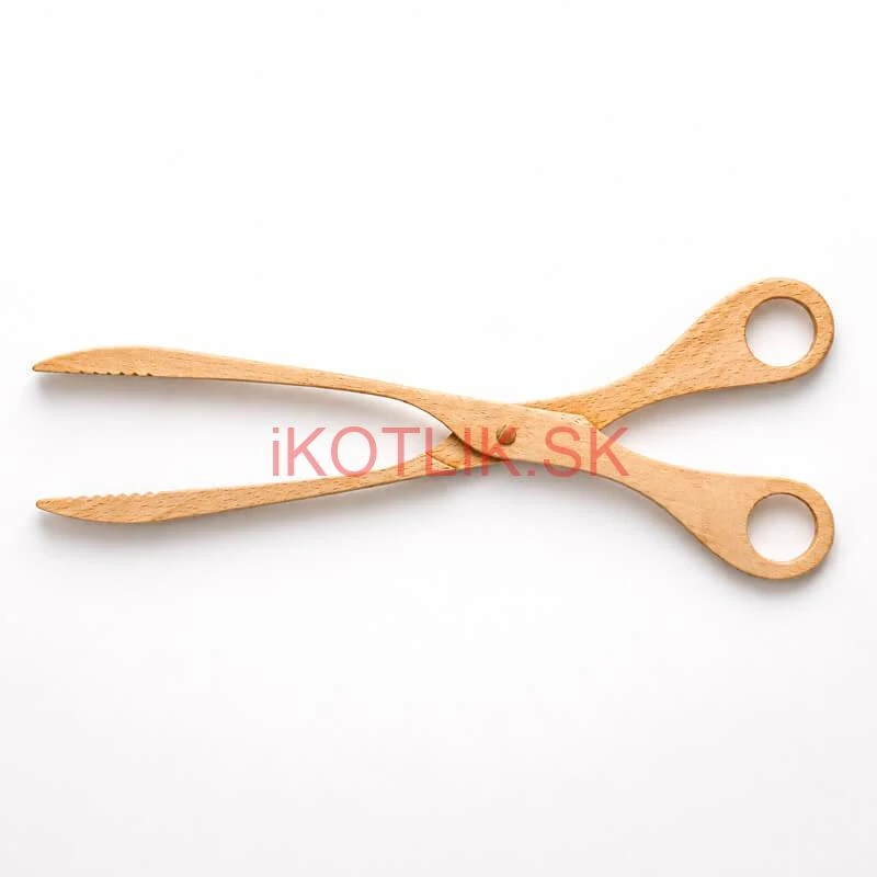 Drevené grilovacie kliešte 29 cm