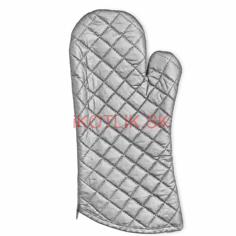 Chňapka strieborná s dlhým rukávom 35 cm
