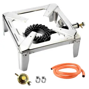 Plynový horák - varič 3,5 kW PB INOX + pripojovacie príslušenstvo