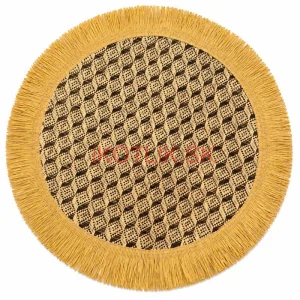 Prírodná podložka pod tanier so strapcami 37 cm