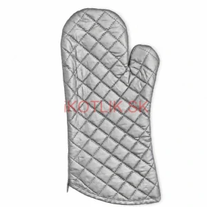 Chňapka strieborná s dlhým rukávom 35 cm