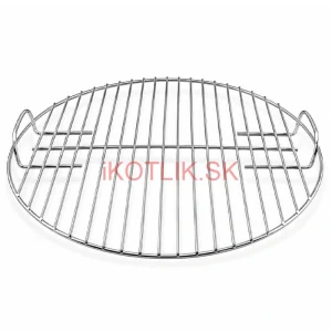 Nerezový grilovací rošt 51 cm na záhradu s úchytmi
