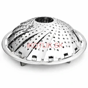 Skladací nerezový parák 16–28 cm do hrnca