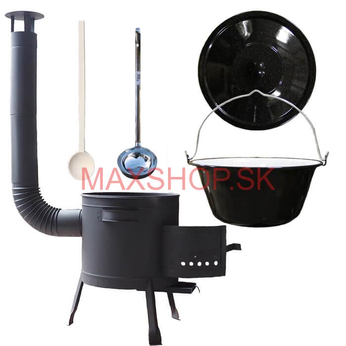 Smaltovaný kotlík 30 L + nízka kotlina 45 PLUS 600