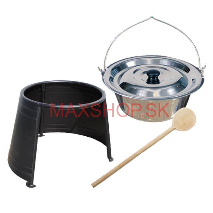 Antikorový kotlík 22 L + chránič plameňa