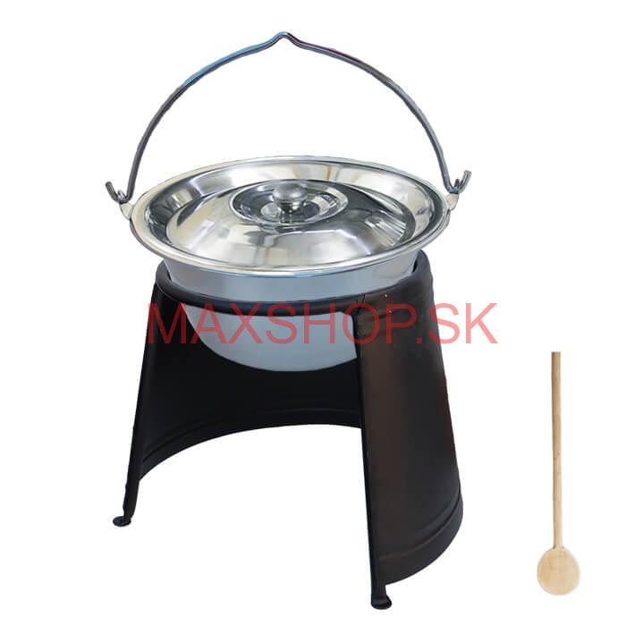 Antikorový kotlík 20 L (1,2 mm) + chránič plameňa