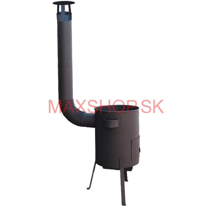 Kotlina 36 cm s žiaruvzdornou farbou PLUS 600 4 MM