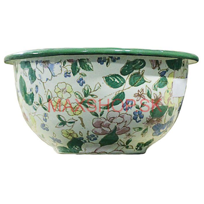 Smaltovaná vzorovaná miska 17 cm DECOR