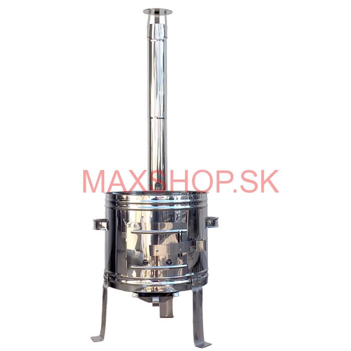 Nerezová kotlina s antikorovou úpravou 36 cm INOX