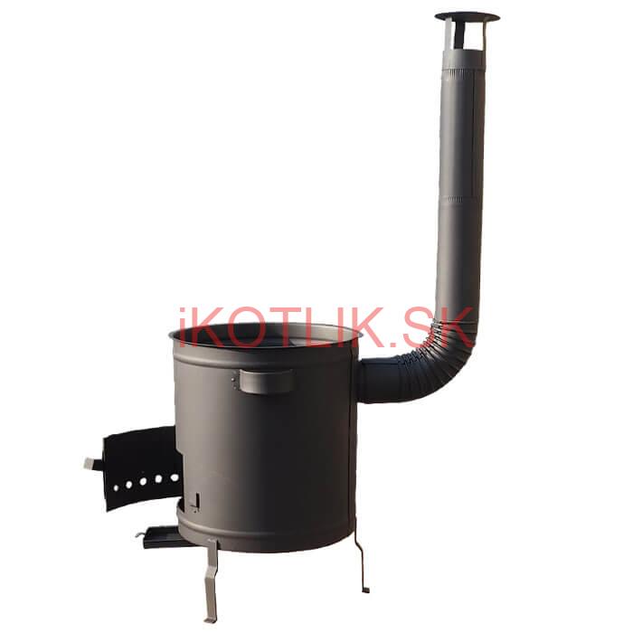 Hrubostenná kotlina 53 cm (1,5 mm) STRONG + žiaruvzdorná farba Plus 600