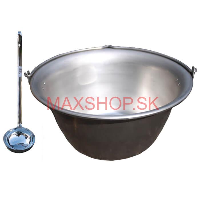 Nerezový kotlík 10 L + antikórová naberačka