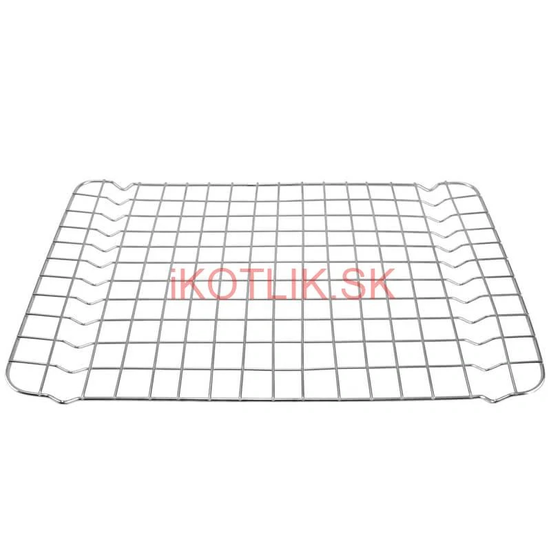 Nerezový rošt na pekáč na grilovanie a pečenie 33 x 22 cm