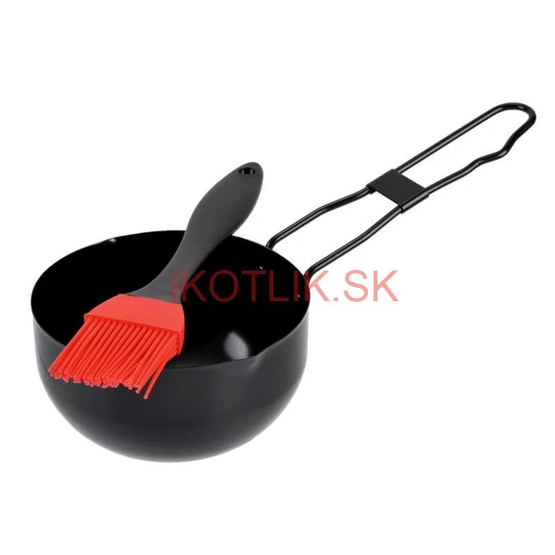 Nádoba na marinovanie + silikónová maslovačka (štetec)