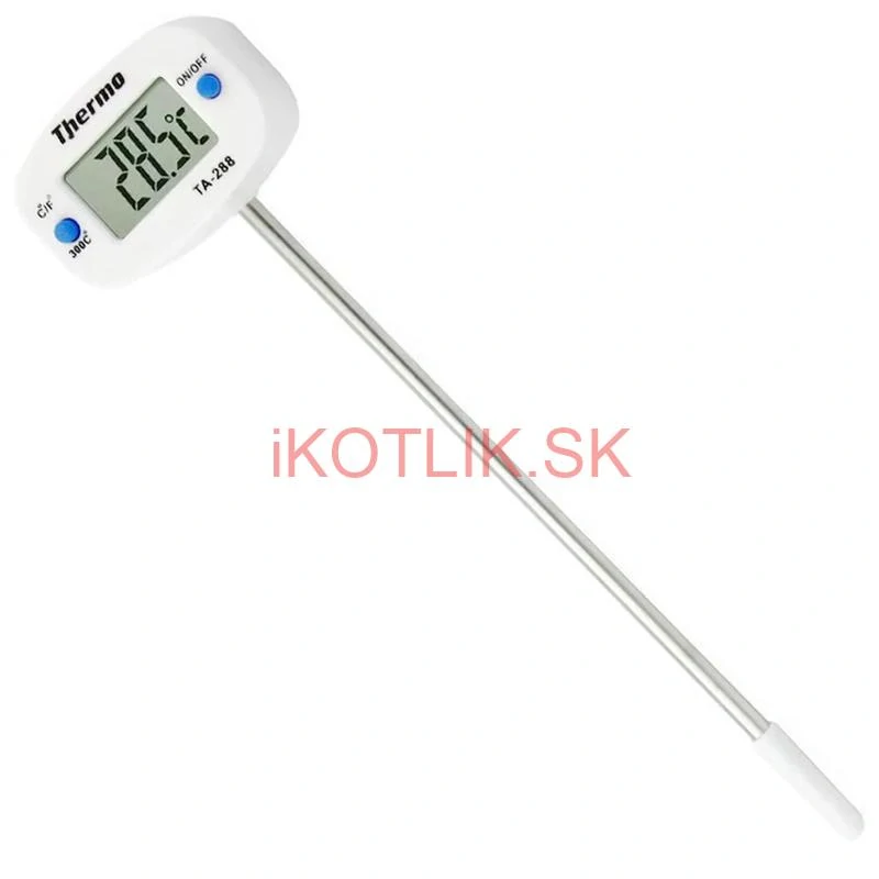 Kuchynský digitálny teplomer