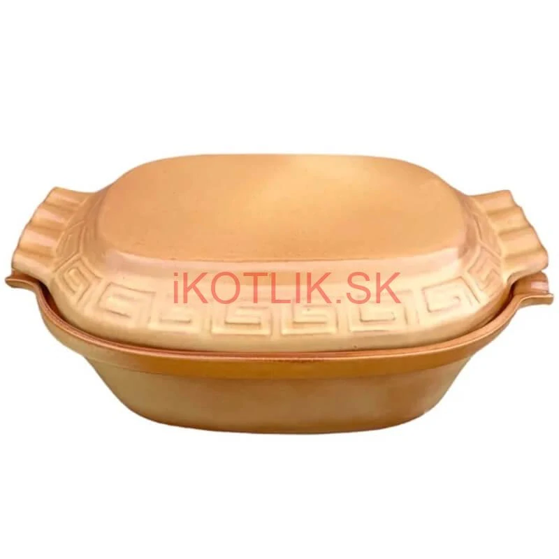 Rímska misa / pekáč z glazovanej terakotovej hliny 6 l