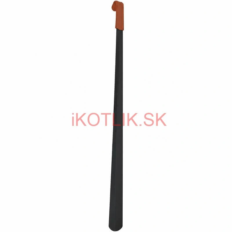 Kovový obuvák 80 cm s rukoväťou zo syntetickej kože