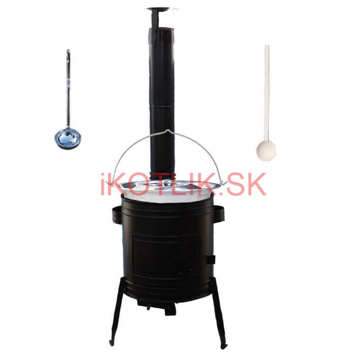 Antikorový kotlík 10 L (0,8 mm) + kovová kotlina 31 CLASSIC (KOV)