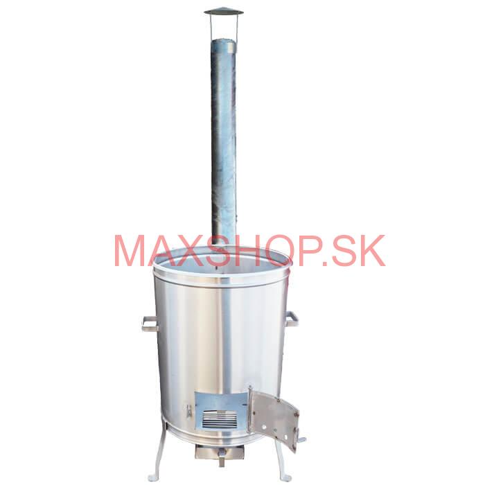 Nerezová kotlina pod kotlíky 45 cm LUX