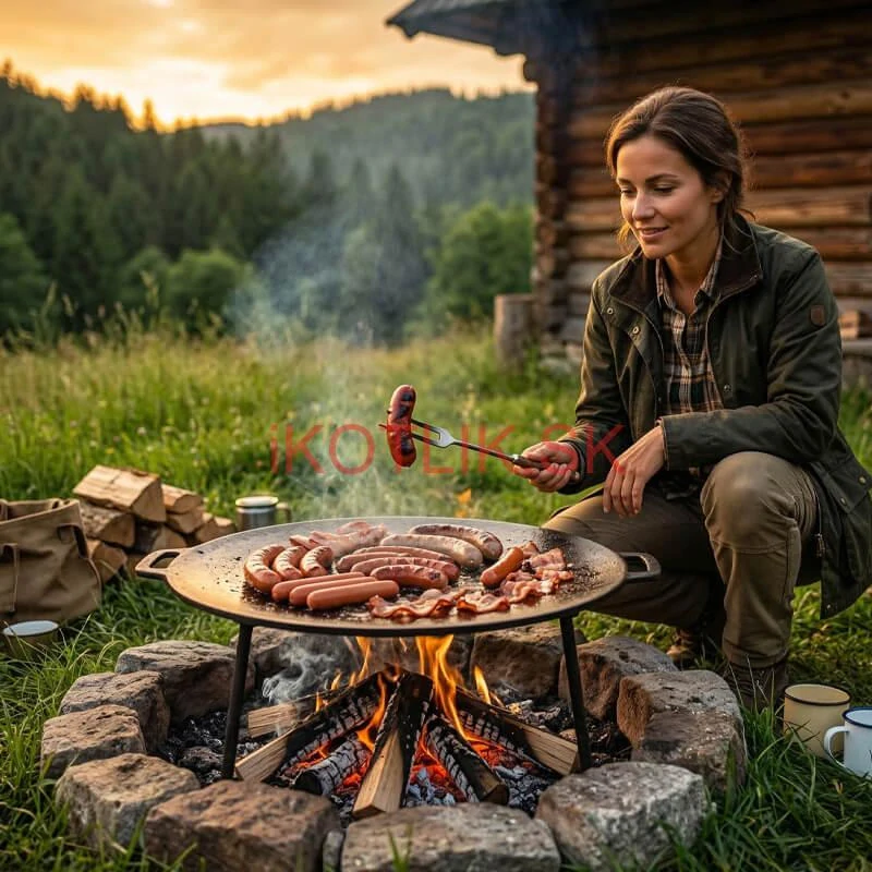 Liatinová panvica 45 cm