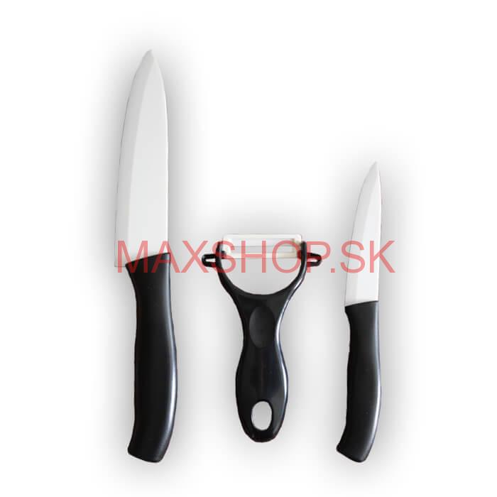 Sada keramických nožov + škrabka