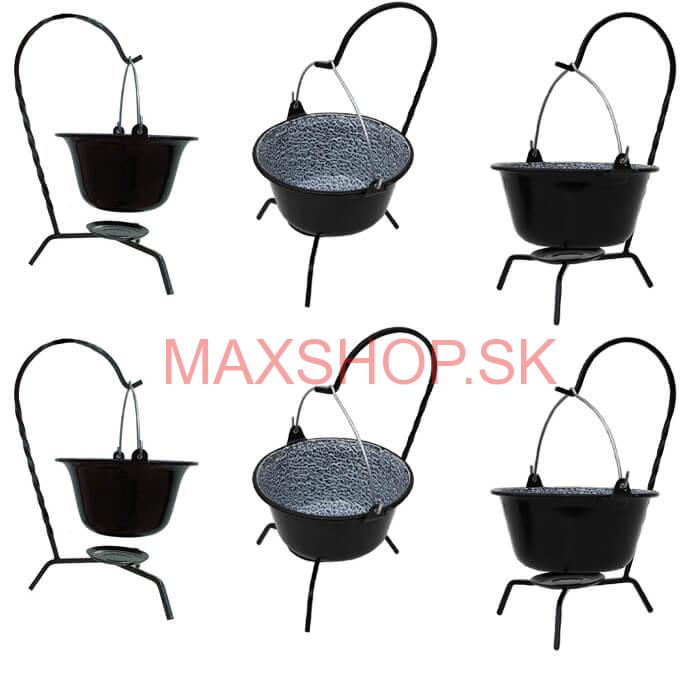 Servírovacia súprava SMALT BLACK 6 ks