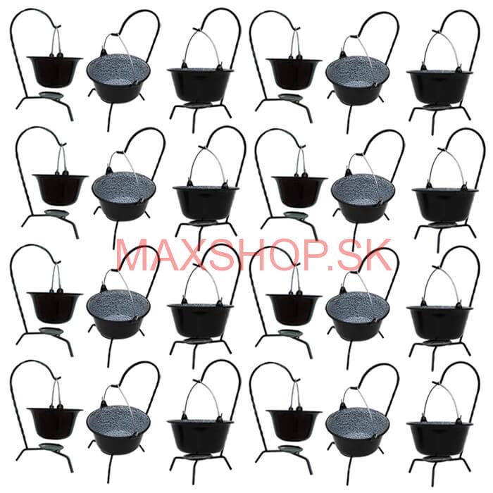 Servírovacia súprava SMALT BLACK 24 ks