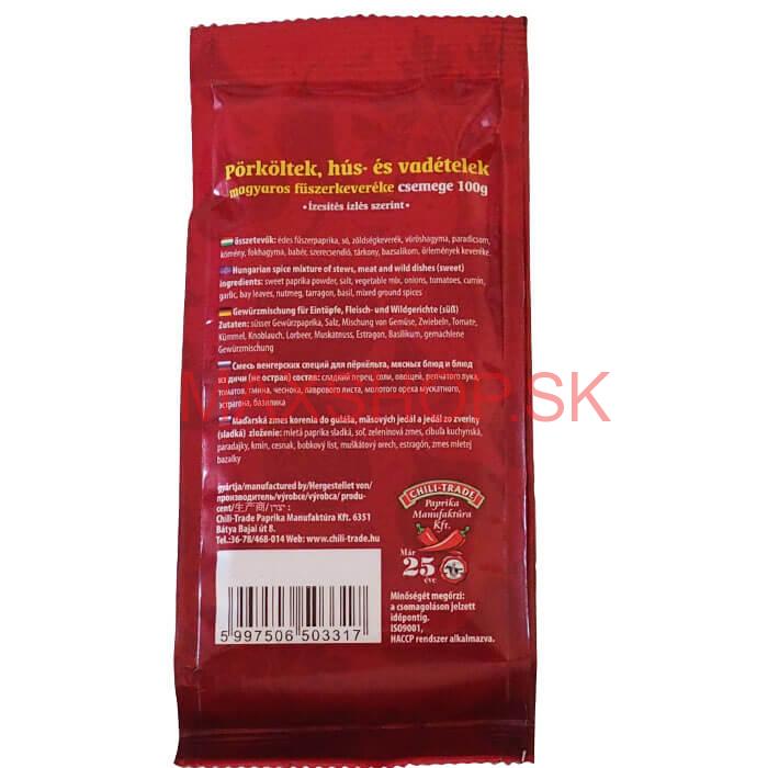 Maďarská zmes korenia na perkelt 100 g