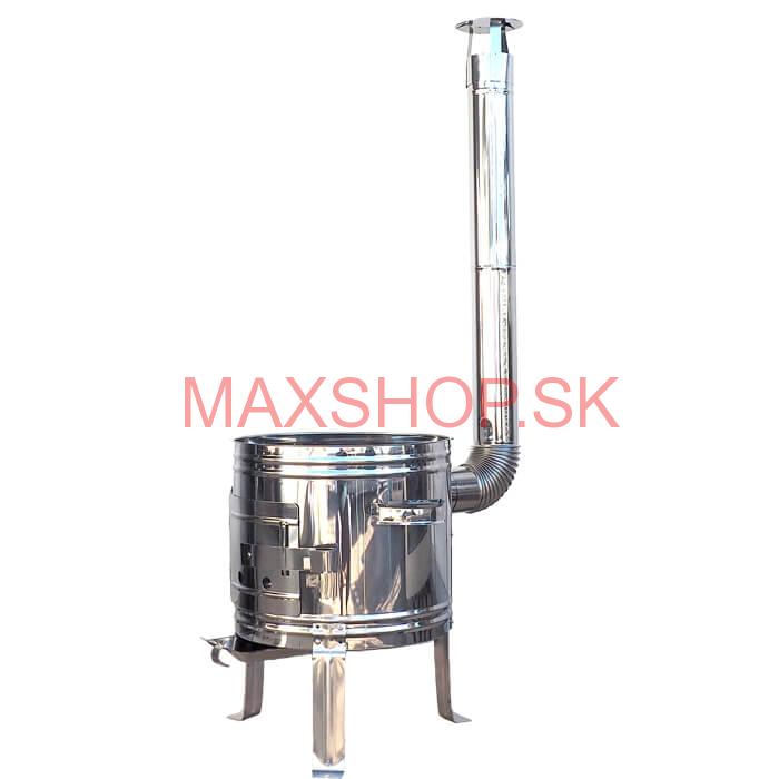 Nerezová kotlina s antikorovou úpravou 36 cm INOX