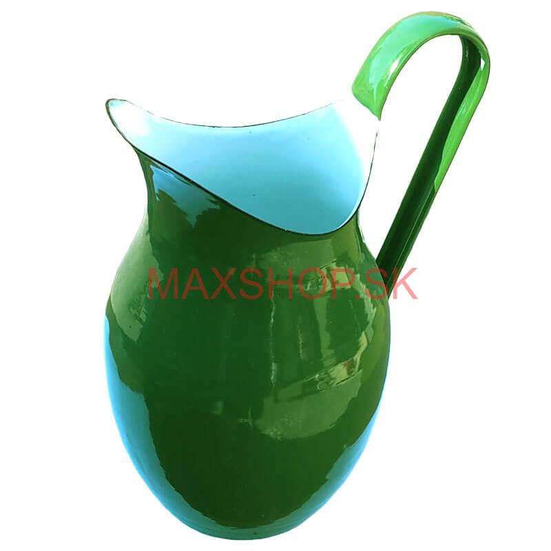 Smaltovaná krhla 2 L ZELENÁ