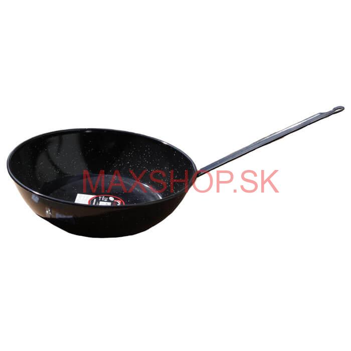 Smaltovaná vysoká panvica 30 cm