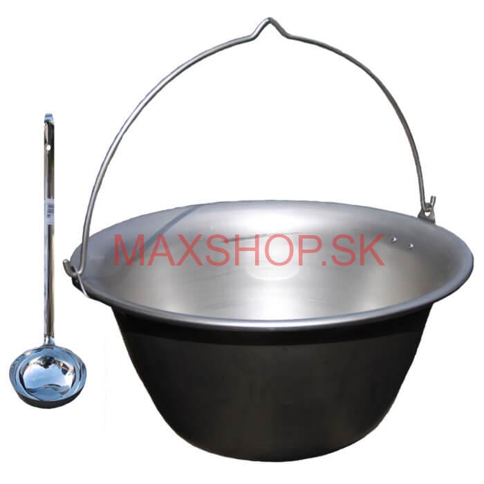 Nerezový kotlík 10 L + antikórová naberačka