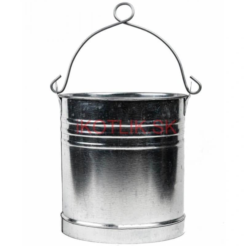 Pozinkované vedro na studňu 15 litrov