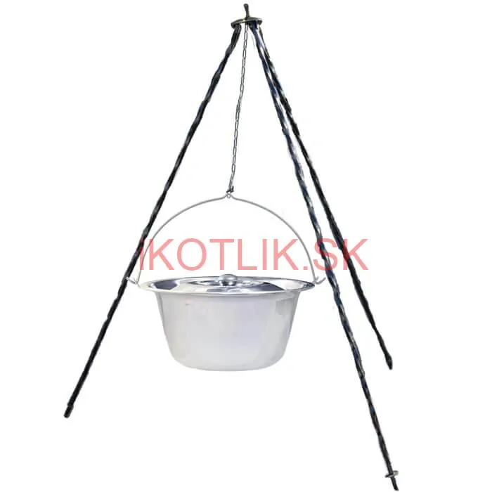 Nerezový kotlík 8 L INOX  + pokrievka + stojan CLASSIC