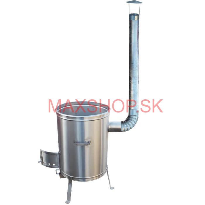 Nerezová kotlina pod kotlíky 45 cm LUX