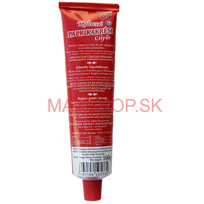 Štipľavý paprikový krém 160 g