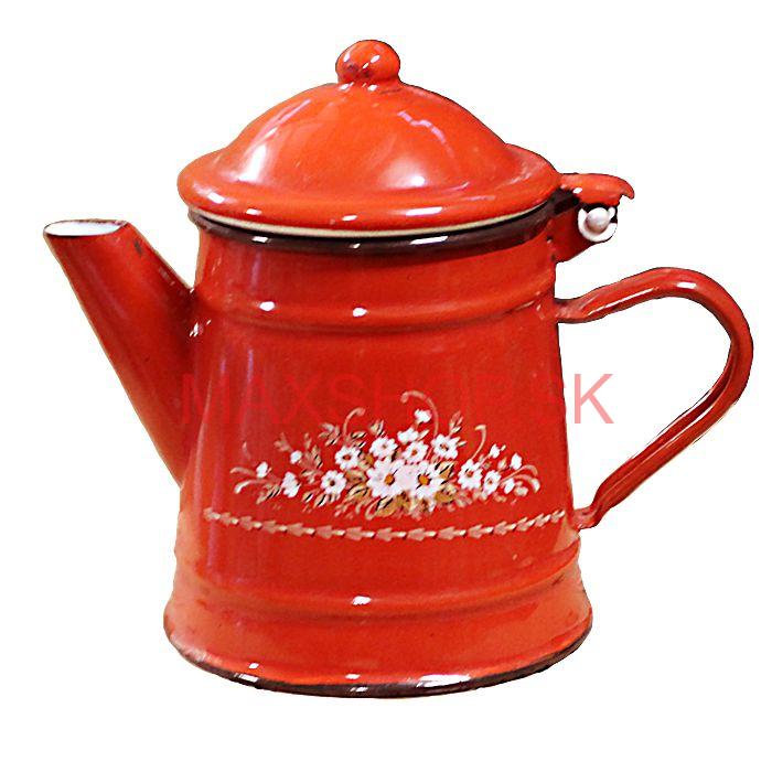 Smaltovaná kanvica 0,5 L DEKO