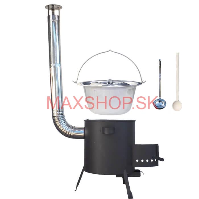 Antikorový kotlík 22 L (0,8 mm) + žiaruvzdorná kotlina (1 mm) 42 PLUS 600