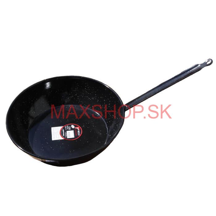 Smaltovaná vysoká panvica 30 cm