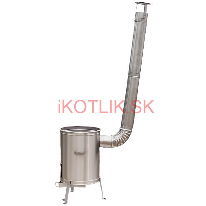 Nerezová kotlina pod kotlíky 39 cm LUX