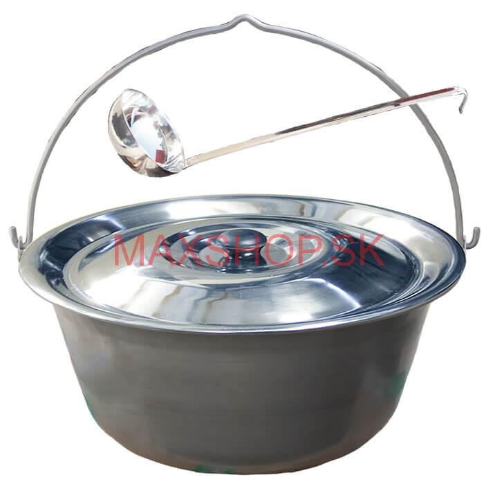 Nerezový kotlík 20 L (1,5 mm) + antikorová pokrievka