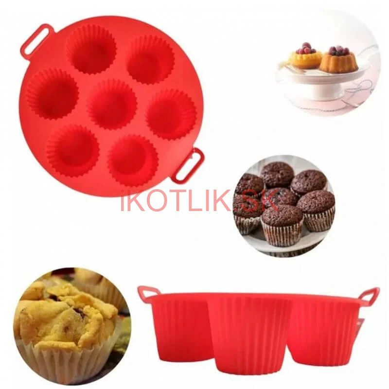 Forma na muffiny do teplovzdušnej fritézy 7 x