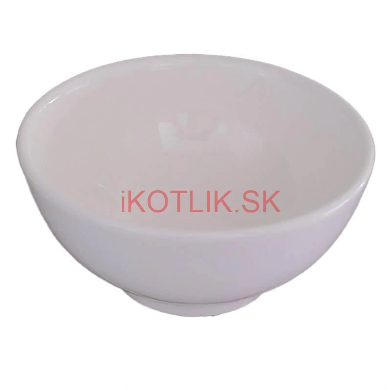 Keramické misky na servírovanie gulášu 15 cm 6 ks biele