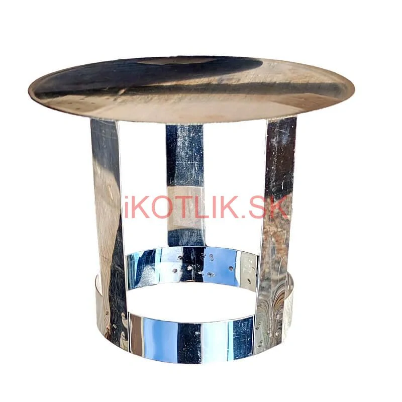 Nerezová strieška na dymovod INOX