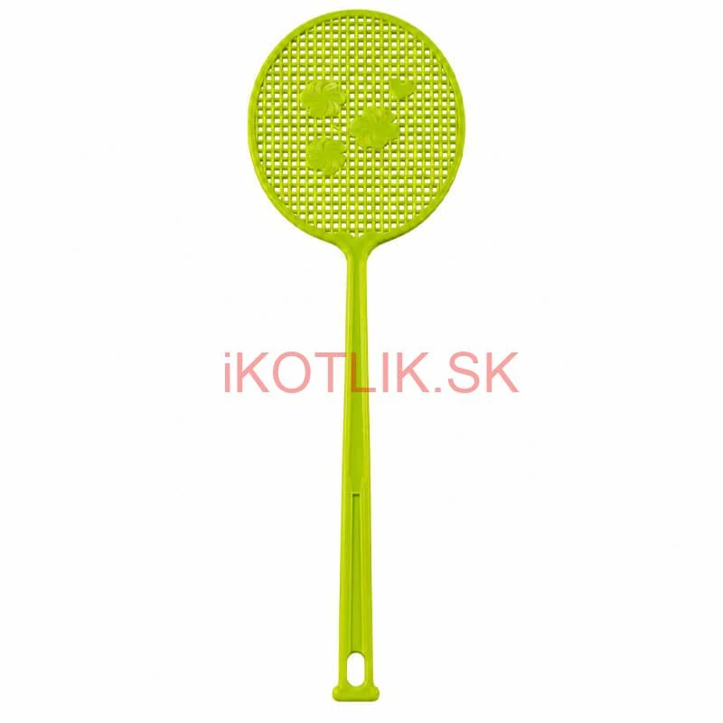 Plastová plácačka na muchy 49 cm – mix farieb