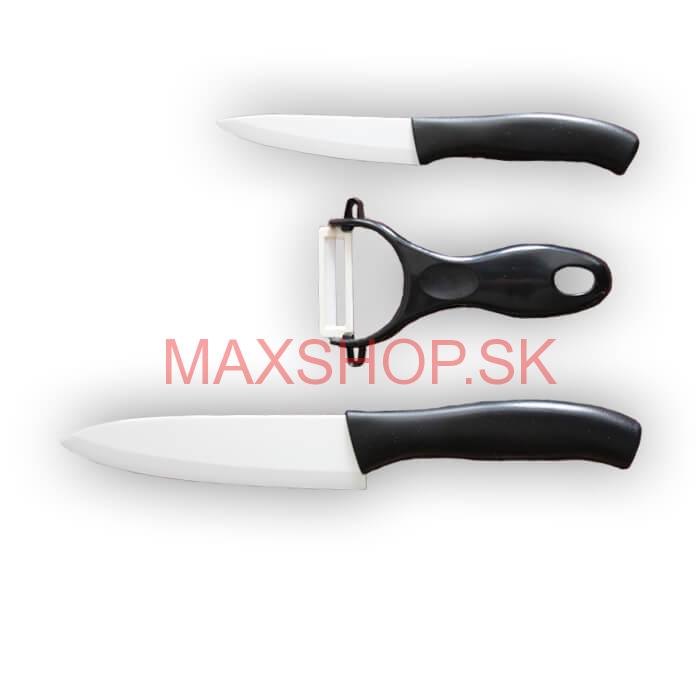 Sada keramických nožov + škrabka