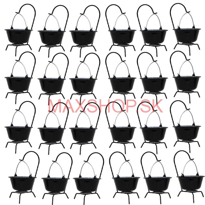 Servírovacia súprava SMALT BLACK 24 ks