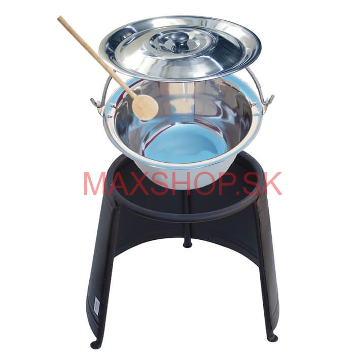 Antikorový kotlík 20 L (1,2 mm) + chránič plameňa