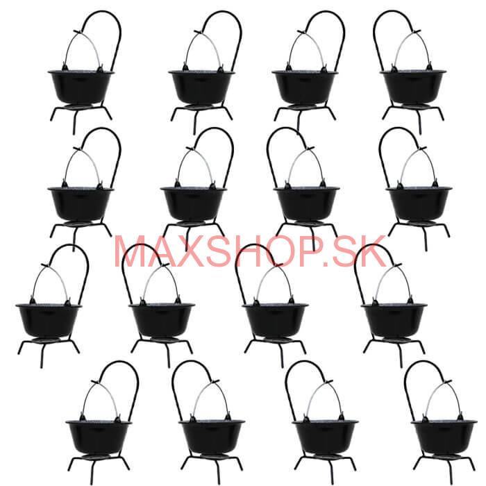 Servírovacia súprava SMALT BLACK 16 ks