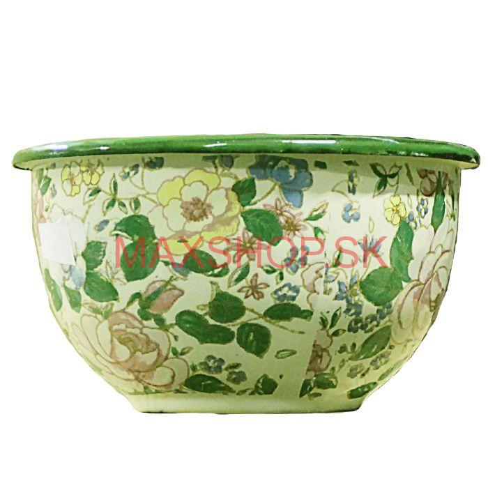 Smaltovaná vzorovaná miska 17 cm DECOR