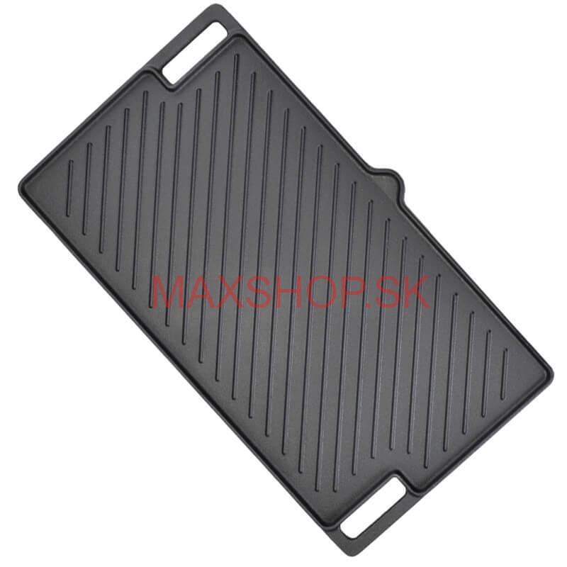 Liatinová grilovacia platňa 45 x 25 cm